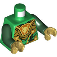 Lego tělo, zelená (6211426)
